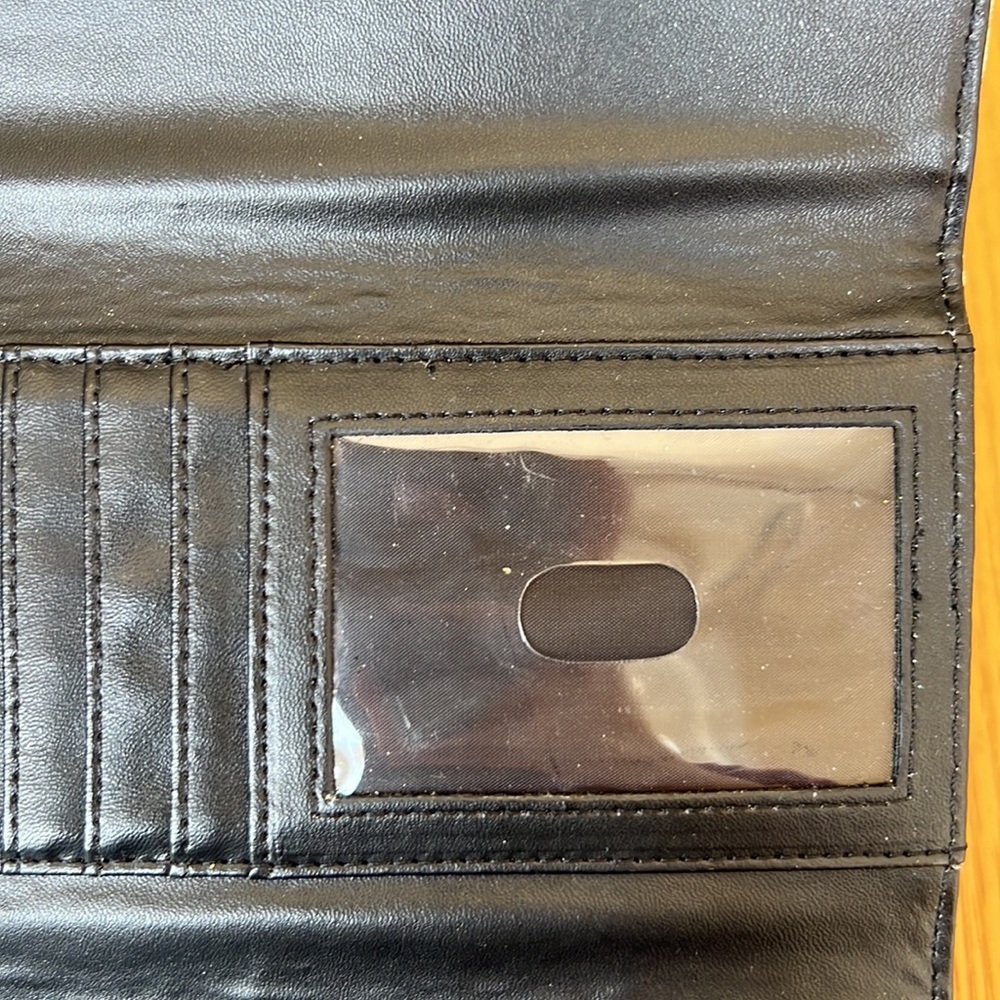 KUT from the kloth White & Black striped Wallet EUC - Picture 12 of 15